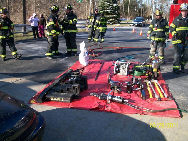Engine 258's Extrication Equipment